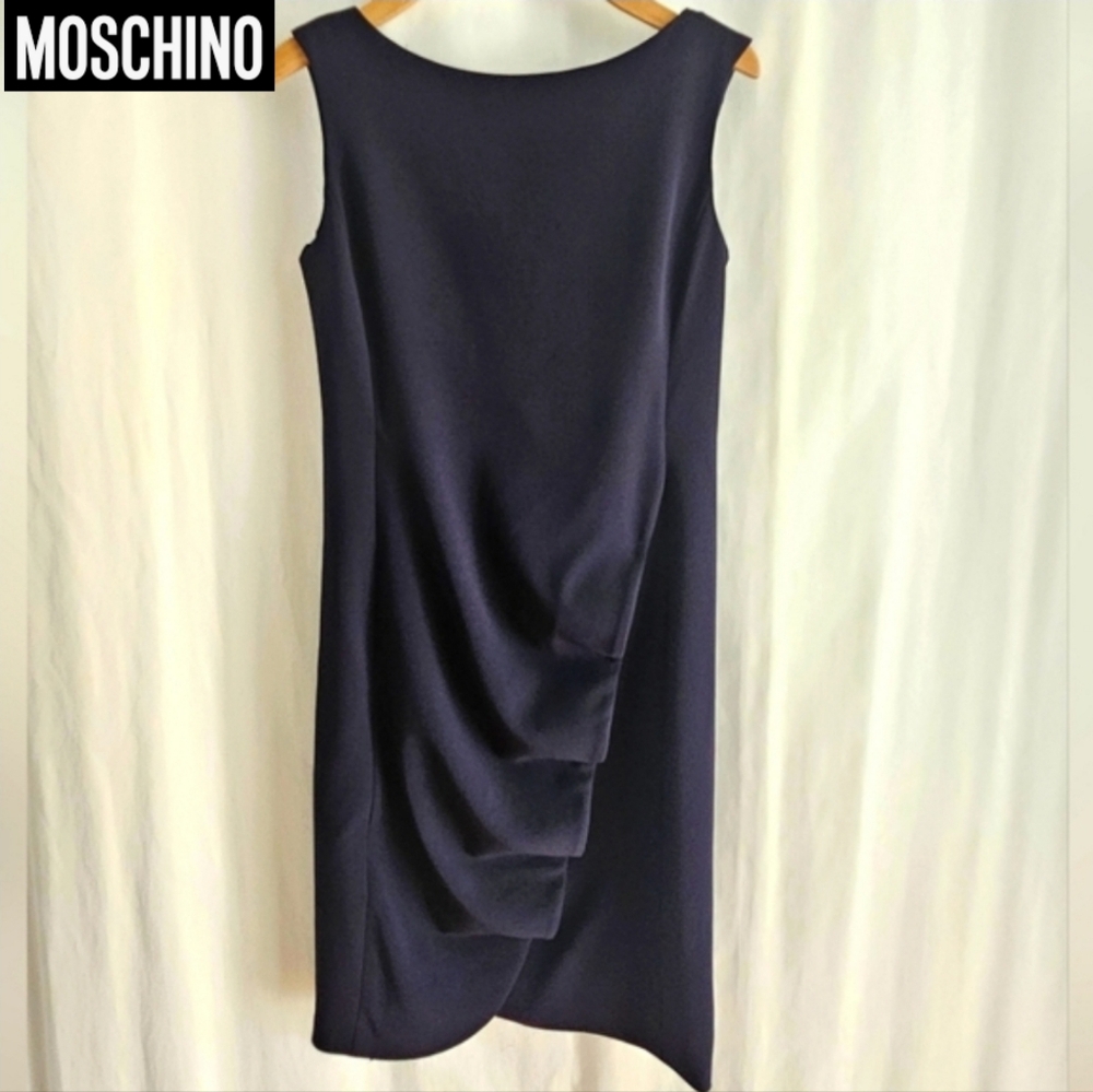 Moschino Black Midi Dress